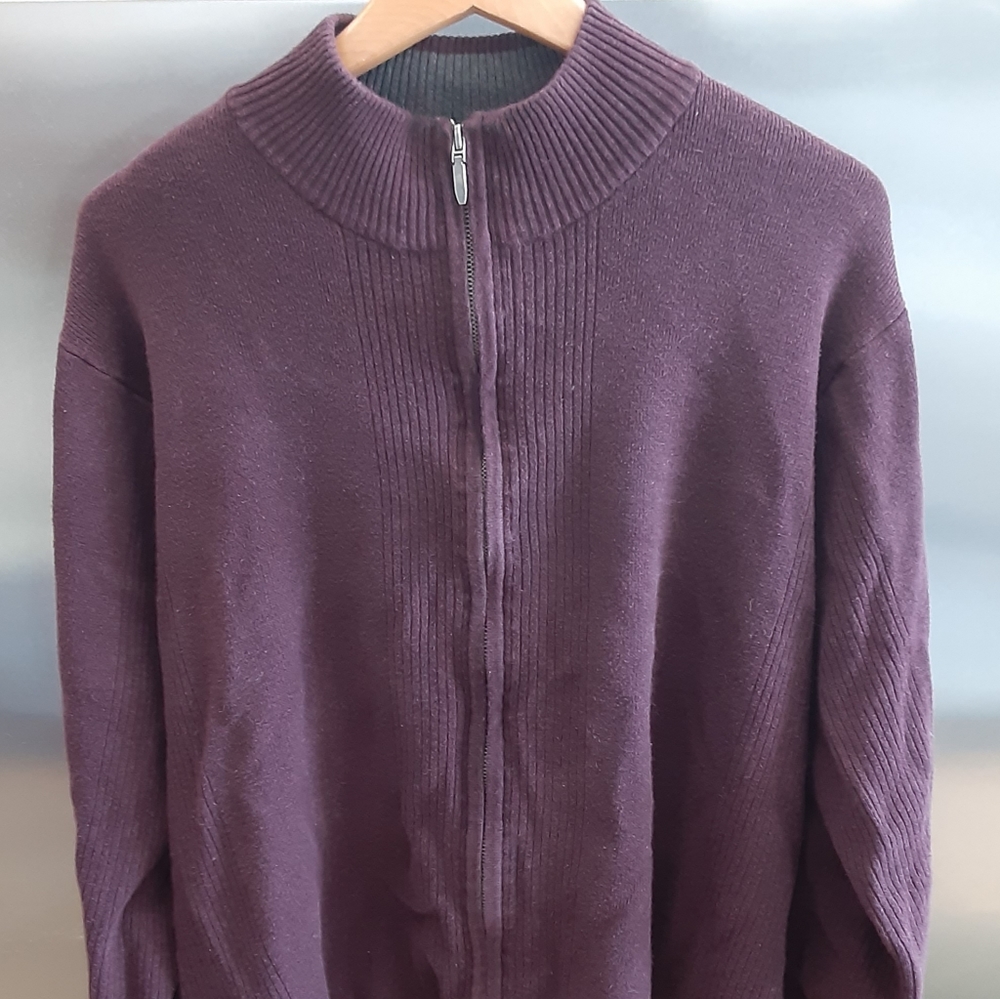 Consensus Men's Size XL Full Zip Sweater - VGC